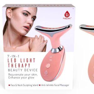 Pursonic 7-in-1 LED Light Therapy Beauty Device - BRAND NEW, IN BOX